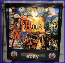 DATA EAST HOOK PINBALL MACHINE RESTORED BEAUTIFUL CONDITION LEDs