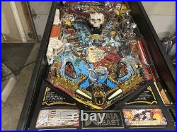 DATA EAST HOOK PINBALL MACHINE RESTORED BEAUTIFUL CONDITION LEDs