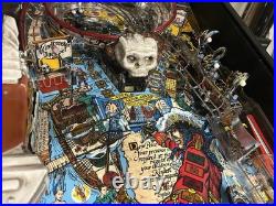 DATA EAST HOOK PINBALL MACHINE RESTORED BEAUTIFUL CONDITION LEDs