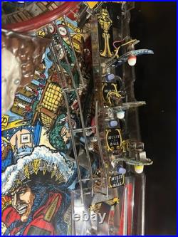 DATA EAST HOOK PINBALL MACHINE RESTORED BEAUTIFUL CONDITION LEDs
