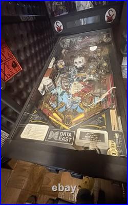 DATA EAST PINBALL MACHINE, LIGHT, SOUND, NEEDS MINOR REPAIRS Required