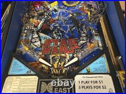 DATA EAST STAR WARS PINBALL MACHINE MAY THE FORCE BE WITH YOU! LEDs DATA EAST STAR WARS PINBALL MACHINE MAY THE FORCE BE WITH YOU! LEDs
