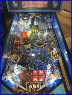 DATA EAST STAR WARS PINBALL MACHINE MAY THE FORCE BE WITH YOU! LEDs DATA EAST STAR WARS PINBALL MACHINE MAY THE FORCE BE WITH YOU! LEDs