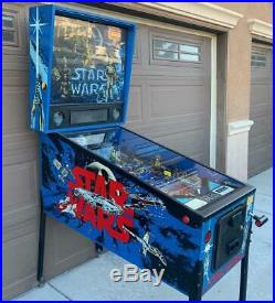 DATA EAST STAR WARS PINBALL MACHINE With LEDs GREAT FAMILY GAME FREE SHIPPING