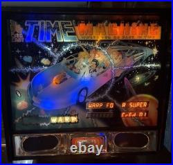 DATA EAST TIME MACHINE PINBALL MACHINE NEW DISPLAY LEDs
