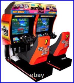 DAYTONA ARCADE MACHINE by SEGA 1994 (Excellent Condition) RARE