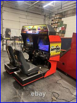 DAYTONA ARCADE MACHINE by SEGA 1994 (Excellent) RARE