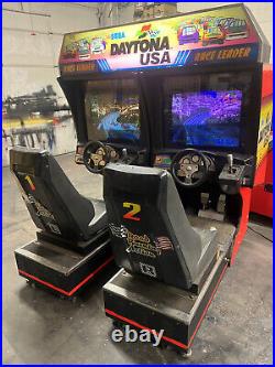 DAYTONA ARCADE MACHINE by SEGA 1994 (Excellent) RARE