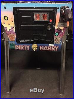 DIRTY HARRY Pinball Machine Williams 1995 Great for Any Home Arcade