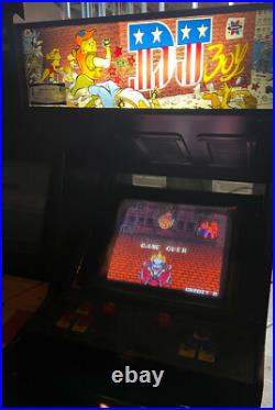 DJ BOY ARCADE MACHINE by KANEKO 1989 (Excellent Condition) RARE