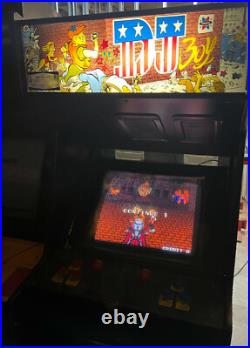 DJ BOY ARCADE MACHINE by KANEKO 1989 (Excellent Condition) RARE