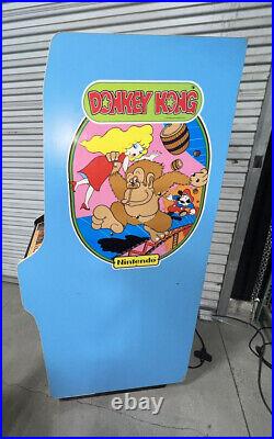 DONKEY KONG ARCADE MACHINE by NINTENDO 1981 Home Used Only Rare Free Shipping
