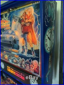 Data East BACK TO THE FUTURE arcade pinball Almost 100% Original