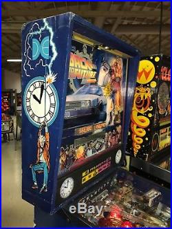 Data East Back To The Future Vintage Pinball Machine Fully Working Ca