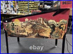 Data East Hook Pinball Machine Fully Refurbished Plays Great Robin Williams