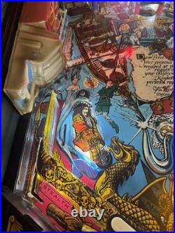 Data East Hook Pinball Machine Fully Refurbished Plays Great Robin Williams Data East Hook Pinball Machine Fully Refurbished Plays Great Robin Williams
