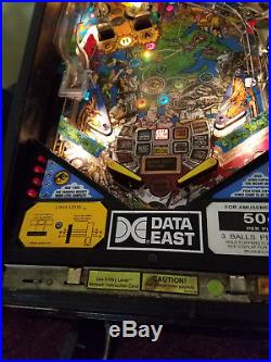 Data East Jurassic Park Pinball Machine