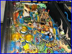 Data East Jurassic Pinball Machine Beautiful Condition
