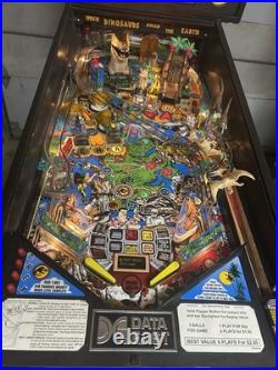 Data East Jurassic Pinball Machine Beautiful Condition
