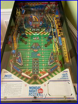 Data East Monday Night Football Pinball Machine 1989