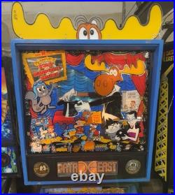 Data East The Adventures Of Rocky And Bullwinkle And Friends Pinball Machine