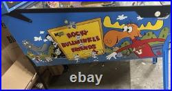 Data East The Adventures Of Rocky And Bullwinkle And Friends Pinball Machine