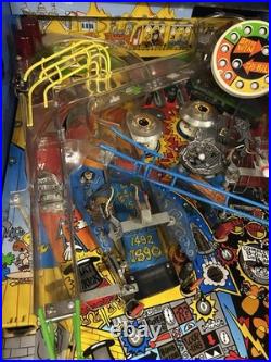Data East The Adventures Of Rocky And Bullwinkle And Friends Pinball Machine
