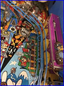 Data East The Adventures Of Rocky And Bullwinkle And Friends Pinball Machine