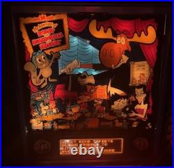 Data East The Adventures Of Rocky And Bullwinkle And Friends Pinball Machine