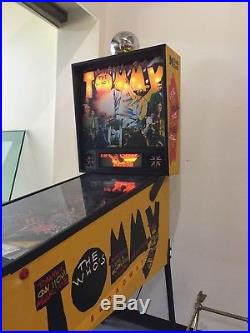 Data East Tommy The Who Pinball Arcade Machine Great