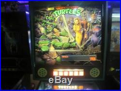 Data East Turtles Pinball Machine