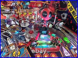 Deadpool Pro Pinball Machine Stern Dealer Dead Pool Stern Topper Loaded