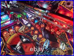 Deadpool Pro Pinball Machine Stern Dealer Dead Pool Stern Topper Loaded