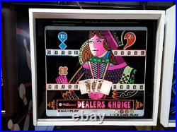 Dealer's Choice Pinball Machine by Williams