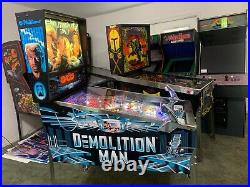 Demolition Man Pinball Beautifully Restored