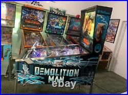 Demolition Man Pinball Beautifully Restored