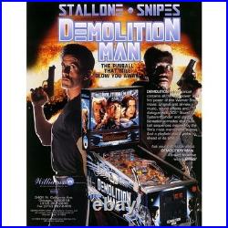 Demolition Man Pinball Machine