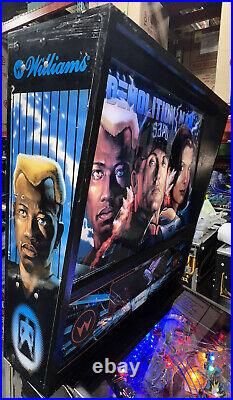 Demolition Man Pinball Machine Williams 1994 Arcade Free Shipping LEDs