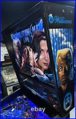 Demolition Man Pinball Machine Williams 1994 Arcade Free Shipping LEDs