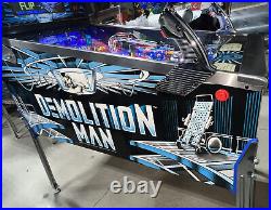 Demolition Man Pinball Machine Williams 1994 Arcade Free Shipping LEDs