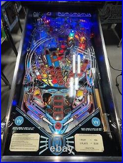 Demolition Man Pinball Machine Williams 1994 Arcade Free Shipping LEDs