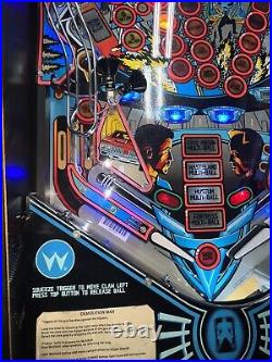 Demolition Man Pinball Machine Williams 1994 Arcade Free Shipping LEDs