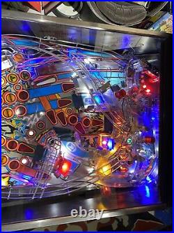 Demolition Man Pinball Machine Williams Arcade 1994 Free Shipping LEDs