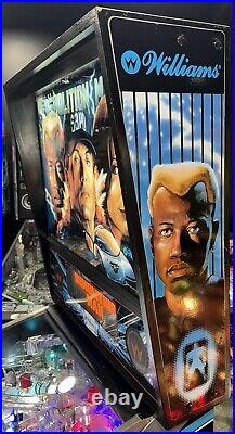 Demolition Man Pinball Machine Williams LEDs Orange County Pinballs Free Ship