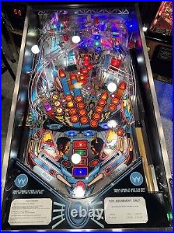 Demolition Man Pinball Machine Williams LEDs Orange County Pinballs Free Ship