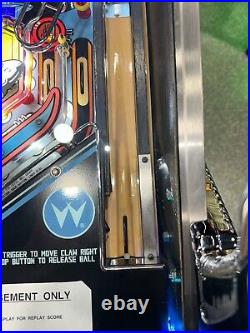 Demolition Man Pinball Machine Williams LEDs Orange County Pinballs Free Ship