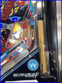 Demolition Man Pinball Machine Williams LEDs Orange County Pinballs Free Ship