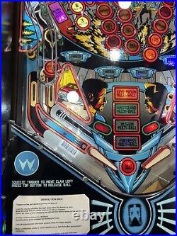 Demolition Man Pinball Machine Williams LEDs Orange County Pinballs Free Ship