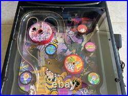 Digimon Electronic Tabletop Pinball Arcade Game with New Plexi WORKS! READ