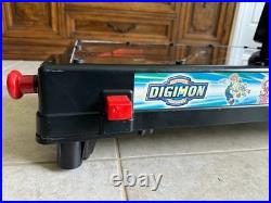 Digimon Electronic Tabletop Pinball Arcade Game with New Plexi WORKS! READ